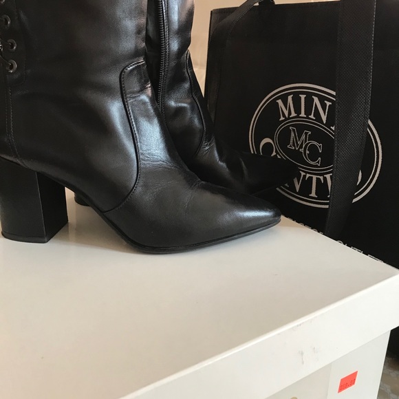 Italian Ladies leather booties - Picture 2 of 12